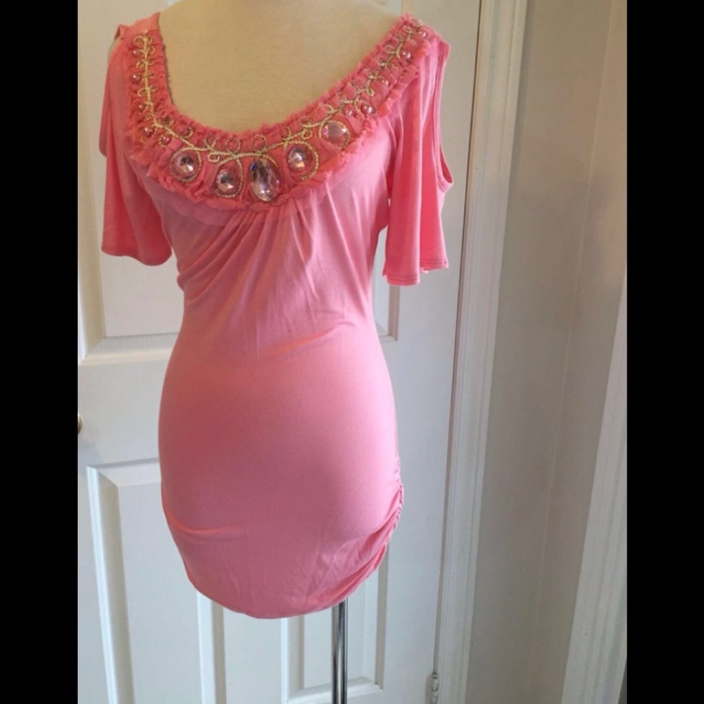 Bebe Pink dress